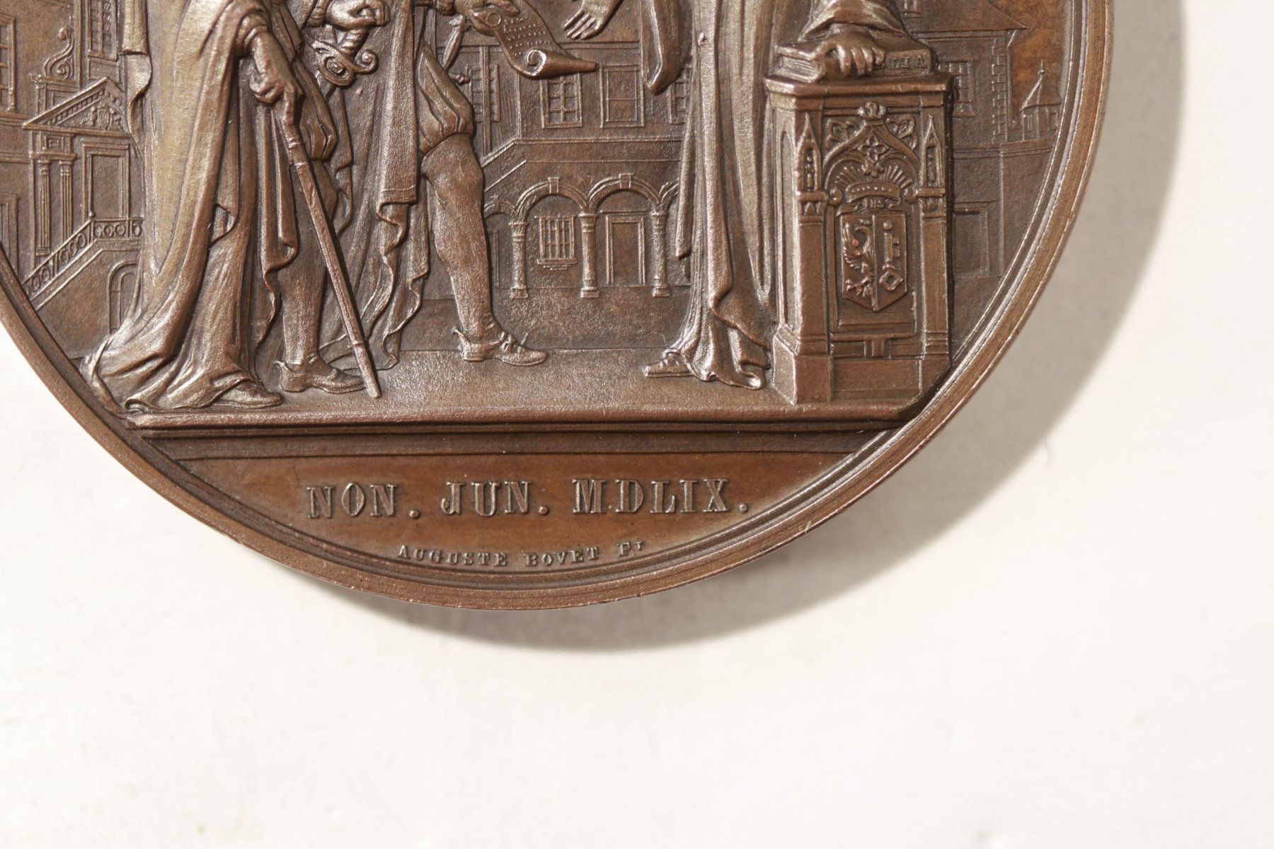 Medaglie: Medaille geneve 1859 – Usato da La plaine venduto da 7A6T2ME 5