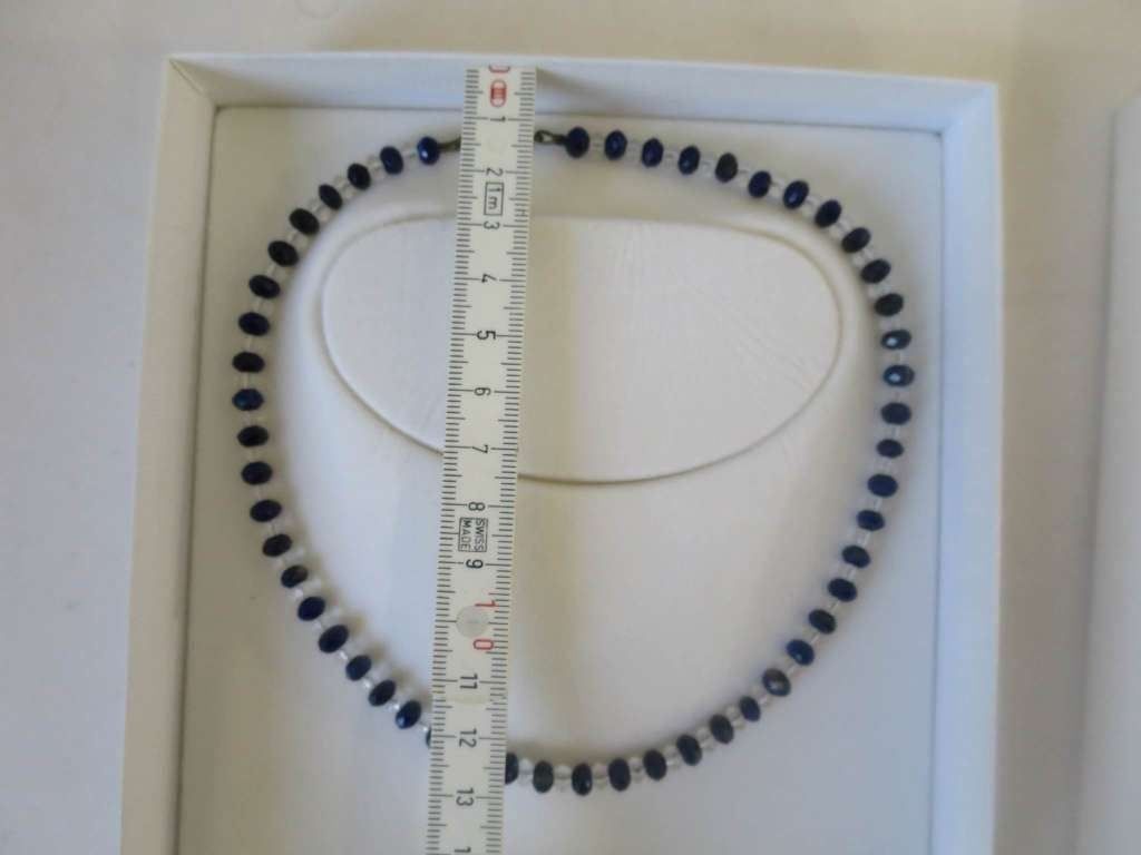 Catenine: Lapislazuli & Bergkristall Halskette & Armband – Nuovo (secondo la descrizione) da Zürich venduto da 1.Simon 1