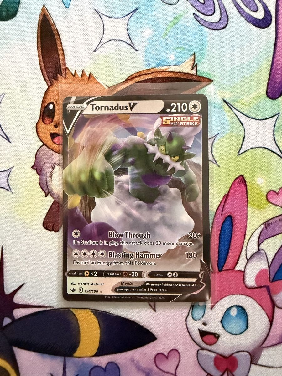 Pokémon Carte collezionabili: Pokemon Tornadus V 124/198 – Usato da Grindelwald venduto da TSG-G-Town