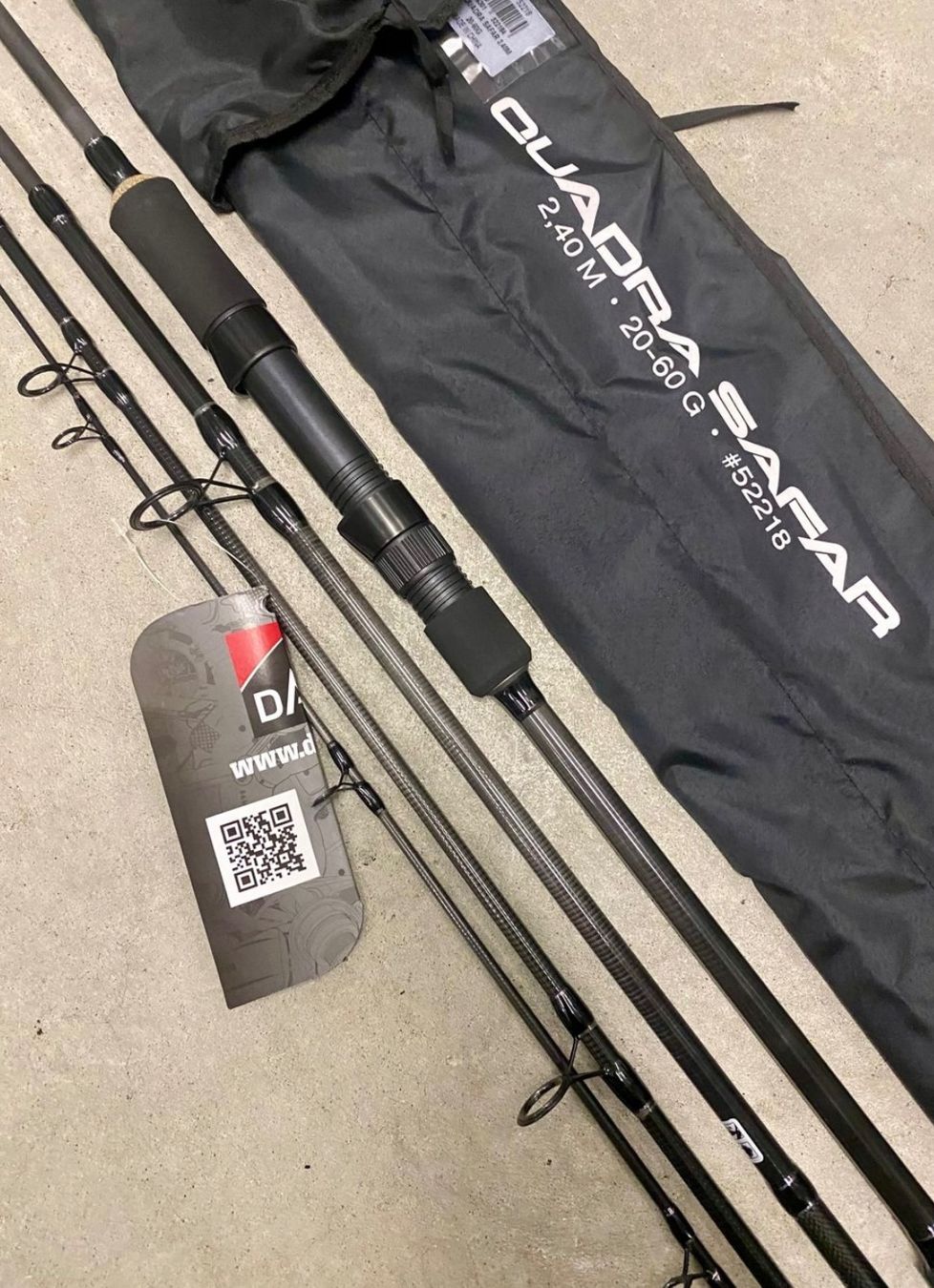 Dam Angelruten: DAM Reiserute 2.40m – Neu und originalverpackt aus Trimbach von duri..