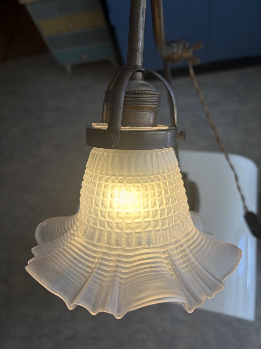 Lampade: Antike Schreibtisch Lampe  – Usato da Biel/Bienne venduto da alexriveros2 6