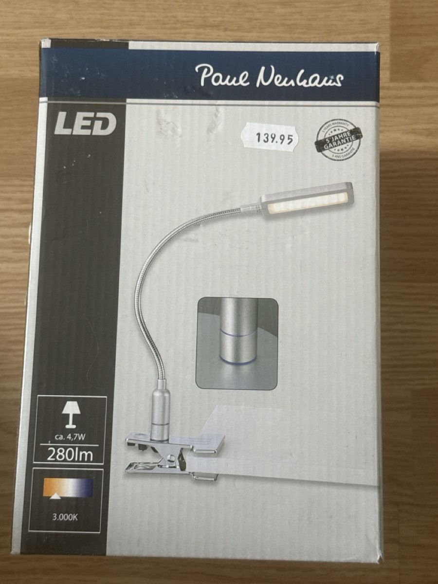 Lampade: Paul Neuhaus Led Lamp – Nuovo (secondo la descrizione) da Holziken venduto da Simi361