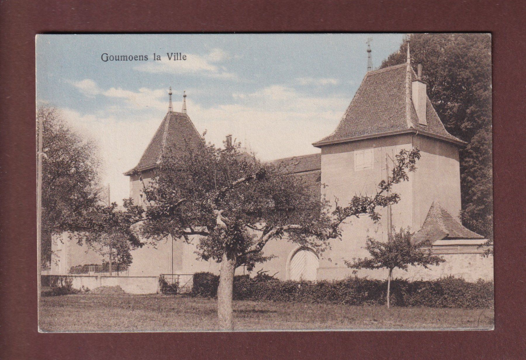 Ansichtskarten: GOUMOENS LA VILLE – Gebraucht aus Pully von nicecards-shop