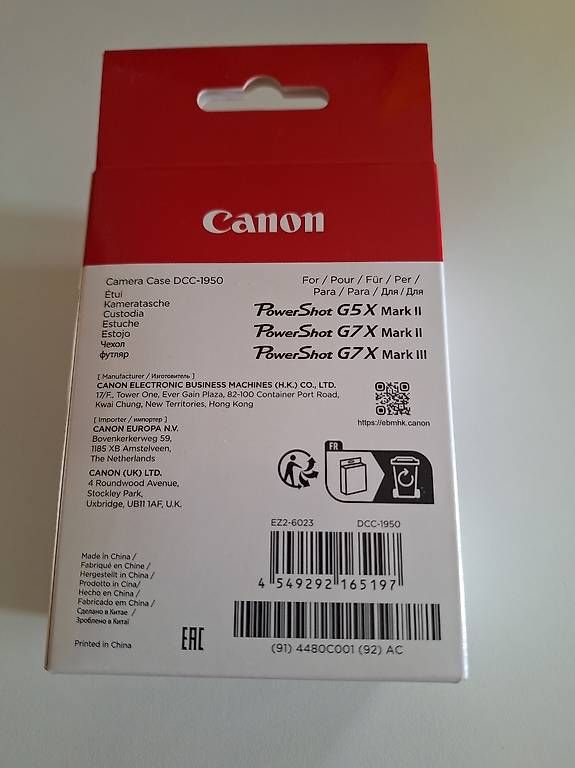 Canon Borse: Kameratasche Canon DCC-1950 – Usato da Schinznach-Dorf venduto da StoepfiR 1