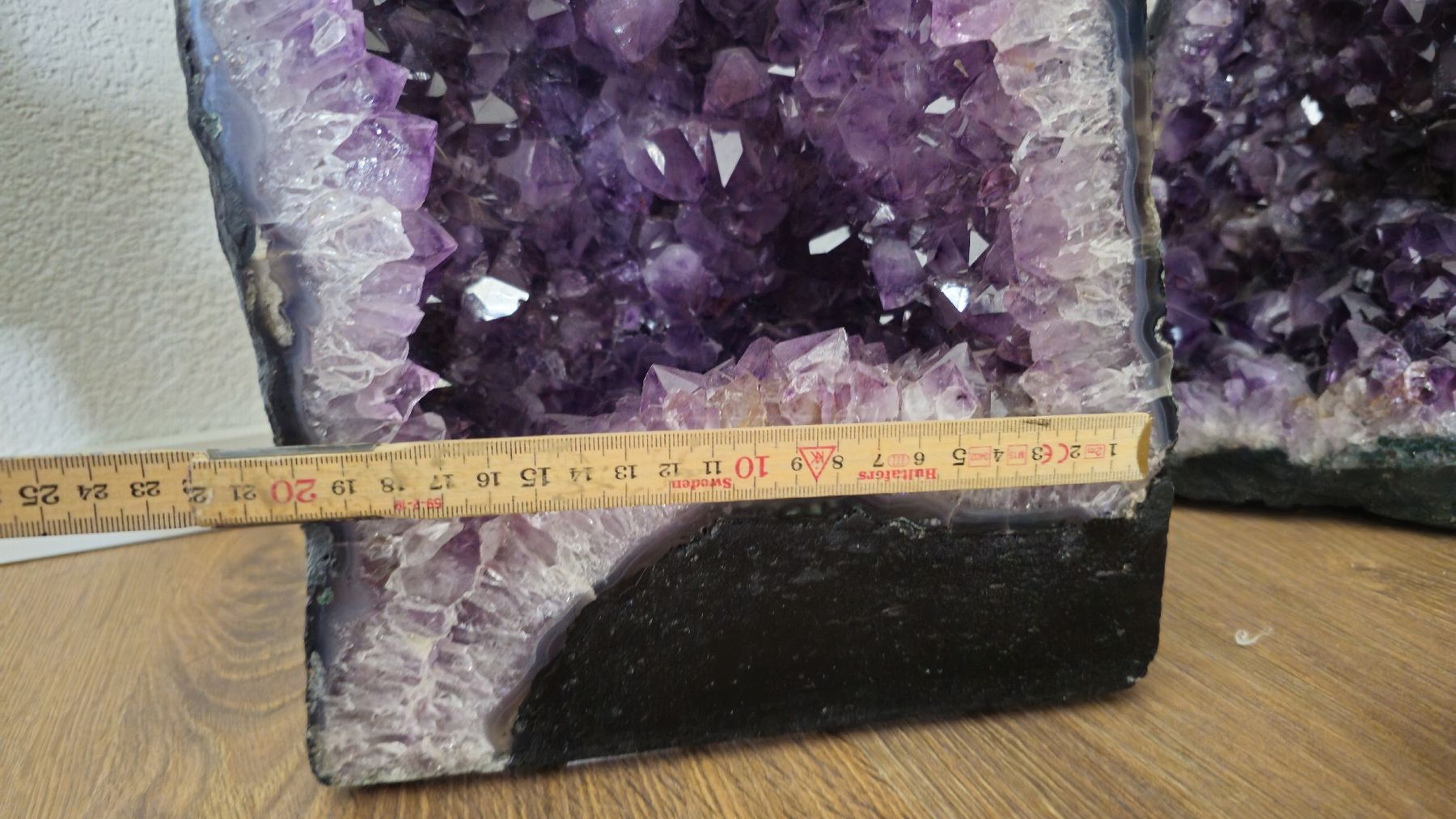 Minerali & Pietre curative: Amethystdruse mit Calcit – Nuovo (secondo la descrizione) da Neu St. Johann venduto da HeyThere90 3