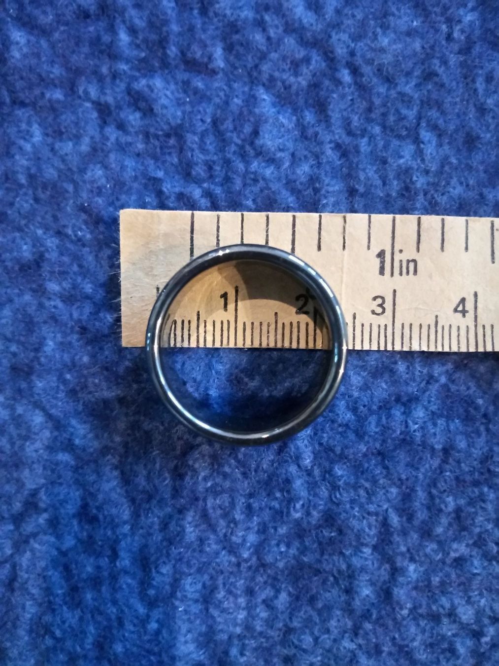 Ringe: Ring aus Glas schwarz – Neu (gemäss Beschreibung) aus Beckenried von Havacola 3