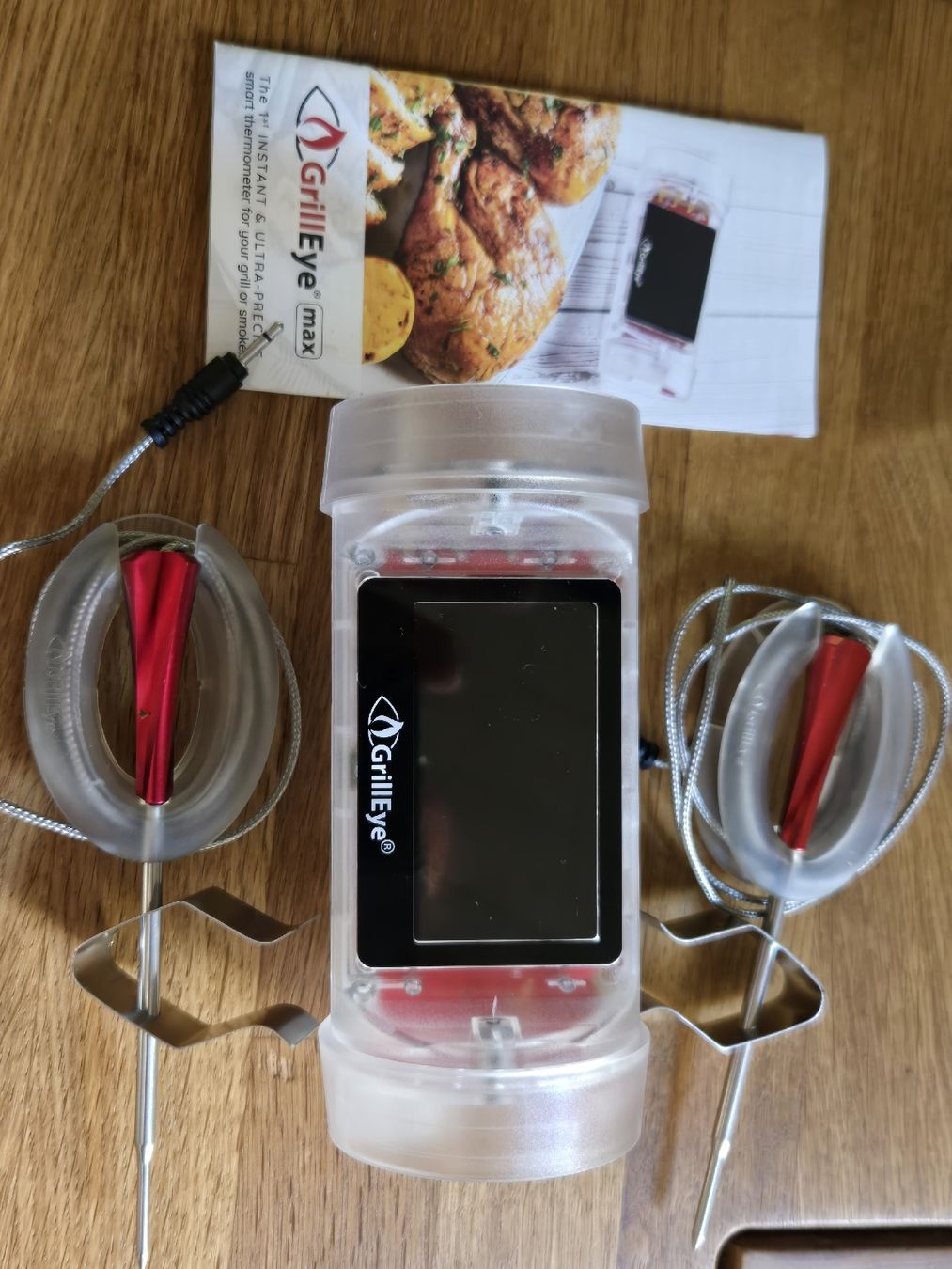 Küchengeräte: GrillEye Max - Intelligent. Grillthermometer mit App Steuer – Neu (gemäss Beschreibung) aus Fahrwangen von Salini 3