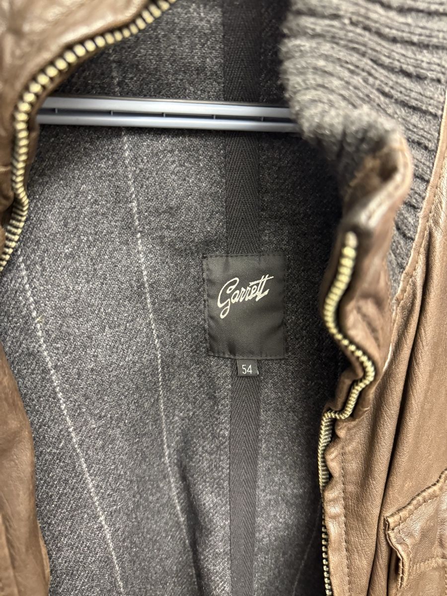 Giacche: Brown Leather Jacket Garrett Size 54 – Usato da Zürich venduto da sunnykickz 2