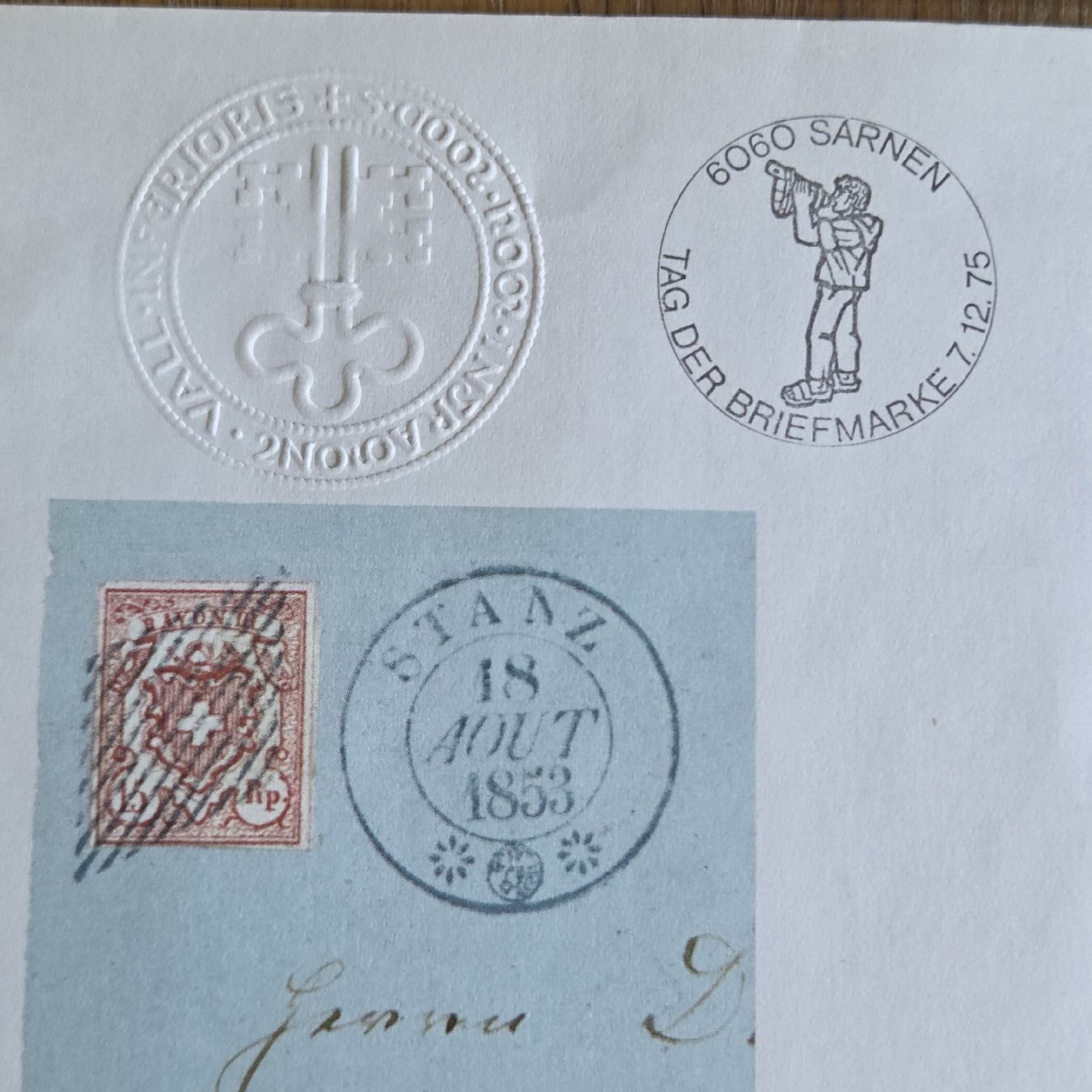 Tous les timbres: 2 Tolle Briefcouvert Sarnen 1975 – D'occasion à Stans par Ducati16 4