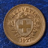 1 RAPPEN JAHR 1927 - SCHWEIZ / RAR