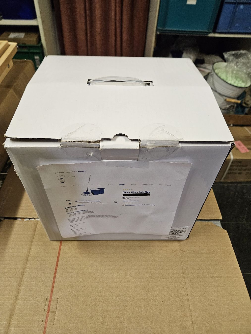 Altro per la casa: Clever Clean Spin Mop, neu und originalverpackt! – Nuovo (secondo la descrizione) da Oberburg venduto da znas 4