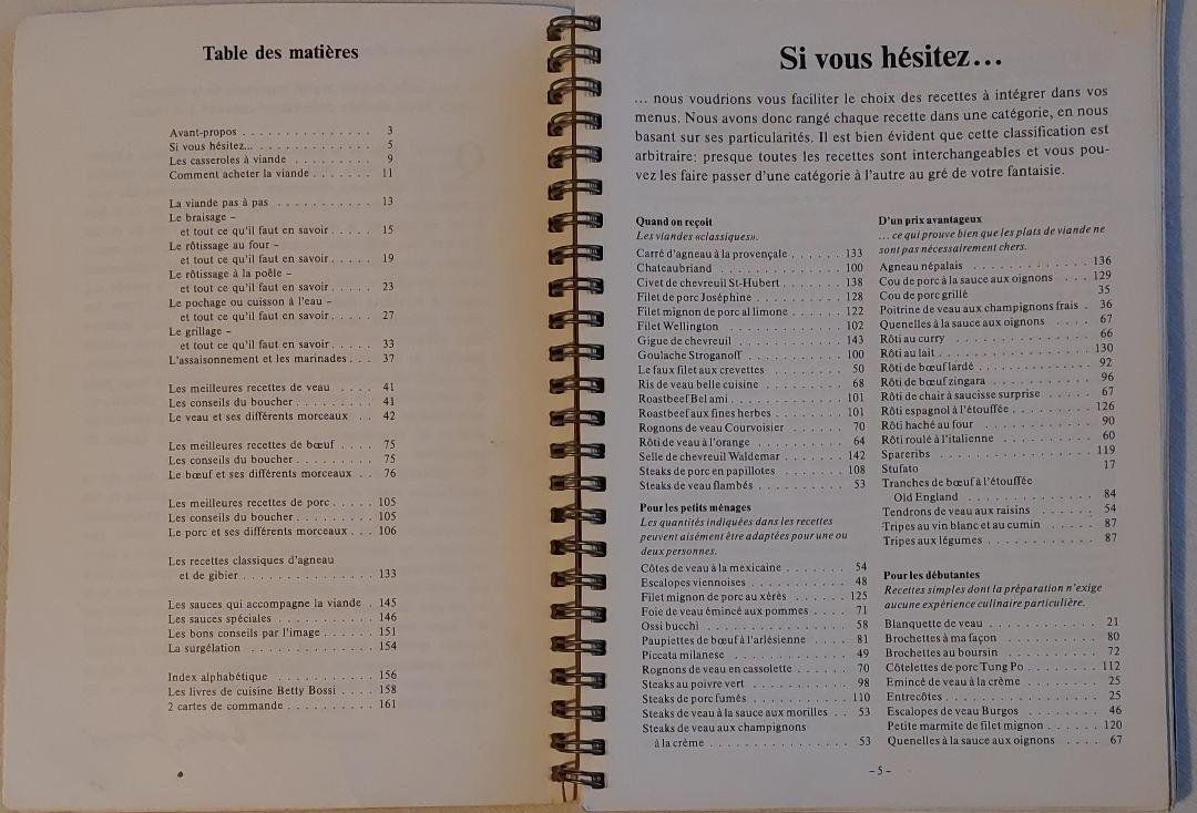 Bücher: BETTY - BOSSI / La viande – Gebraucht aus Delémont von Domdom1 1