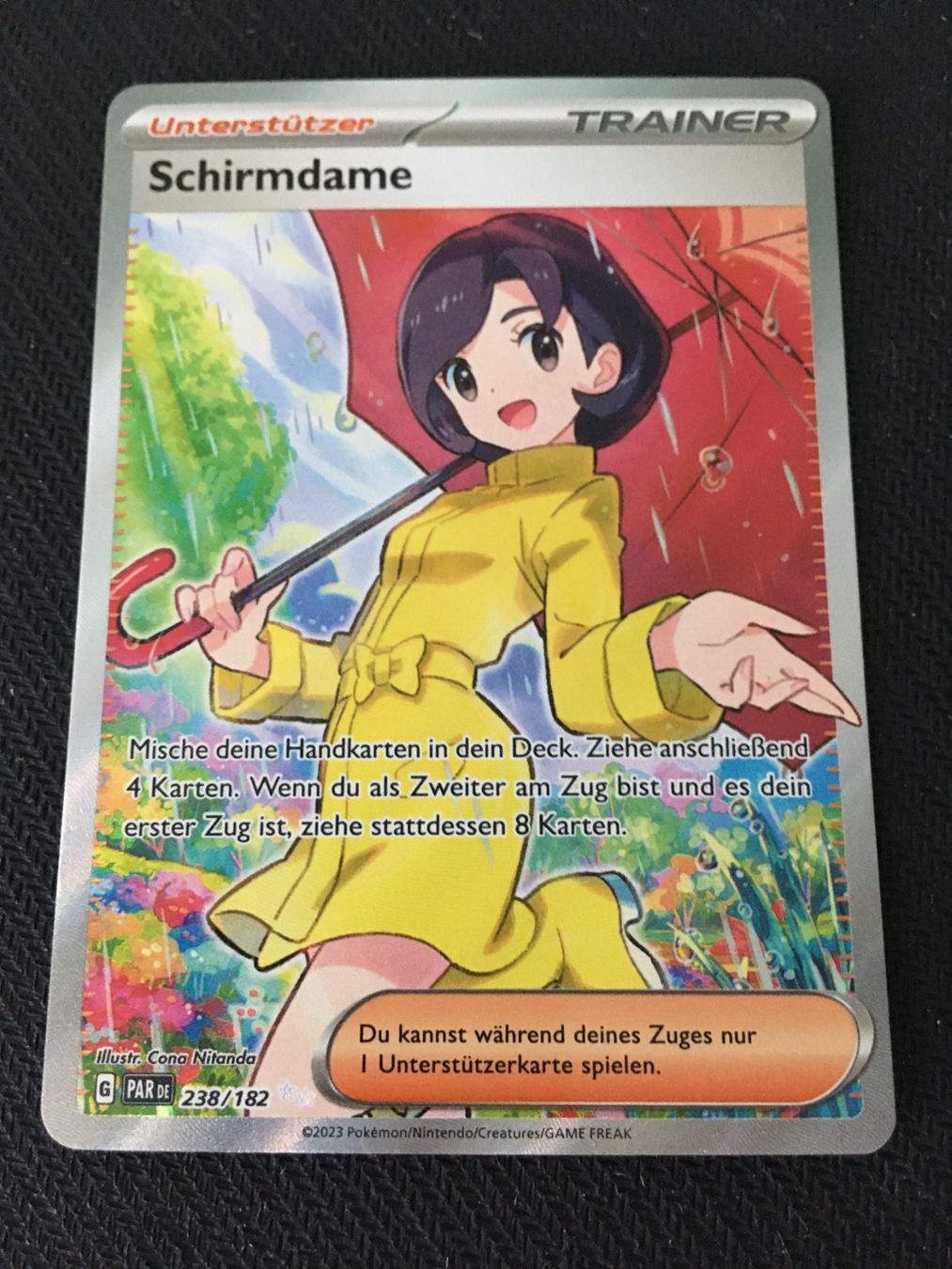 Pokémon Sammelbilder & Trading cards: PAR 238 Schirmdame - Pokémon - Paradoxrift - DE – Neu (gemäss Beschreibung) aus St.Gallen von Punktchen01