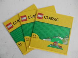 LEGO 11023 grüne Bauplatten 3 Stück  NEU