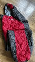 Schlafsack HI-TEC rot/grau 1050g gut erhalten