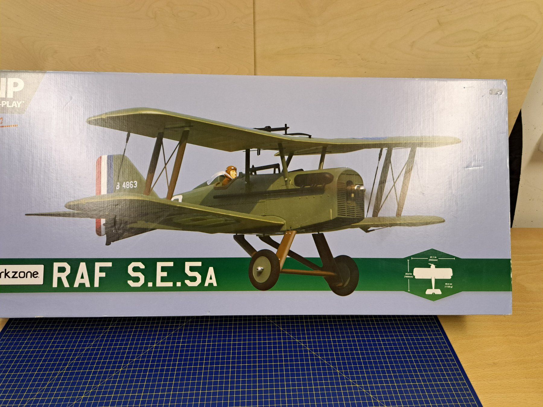 Modellismo RC: RC-modell Parkzone RAF Se5a – Nuovo e nell'imballaggio originale da Volketswil venduto da Giuglielmo 3