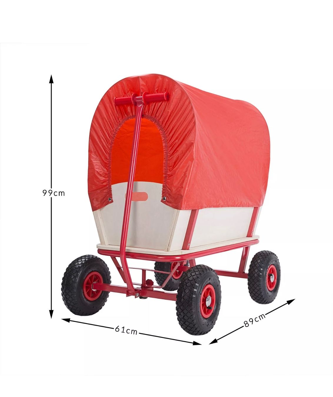 Carriole: +Bollerwagen Handwagen Dach – Nuovo e nell'imballaggio originale da Amriswil venduto da JaJa-Express 4