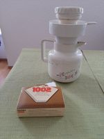 Thermoskrug mit Kaffeefilteraufsatz und Ersatzfilter