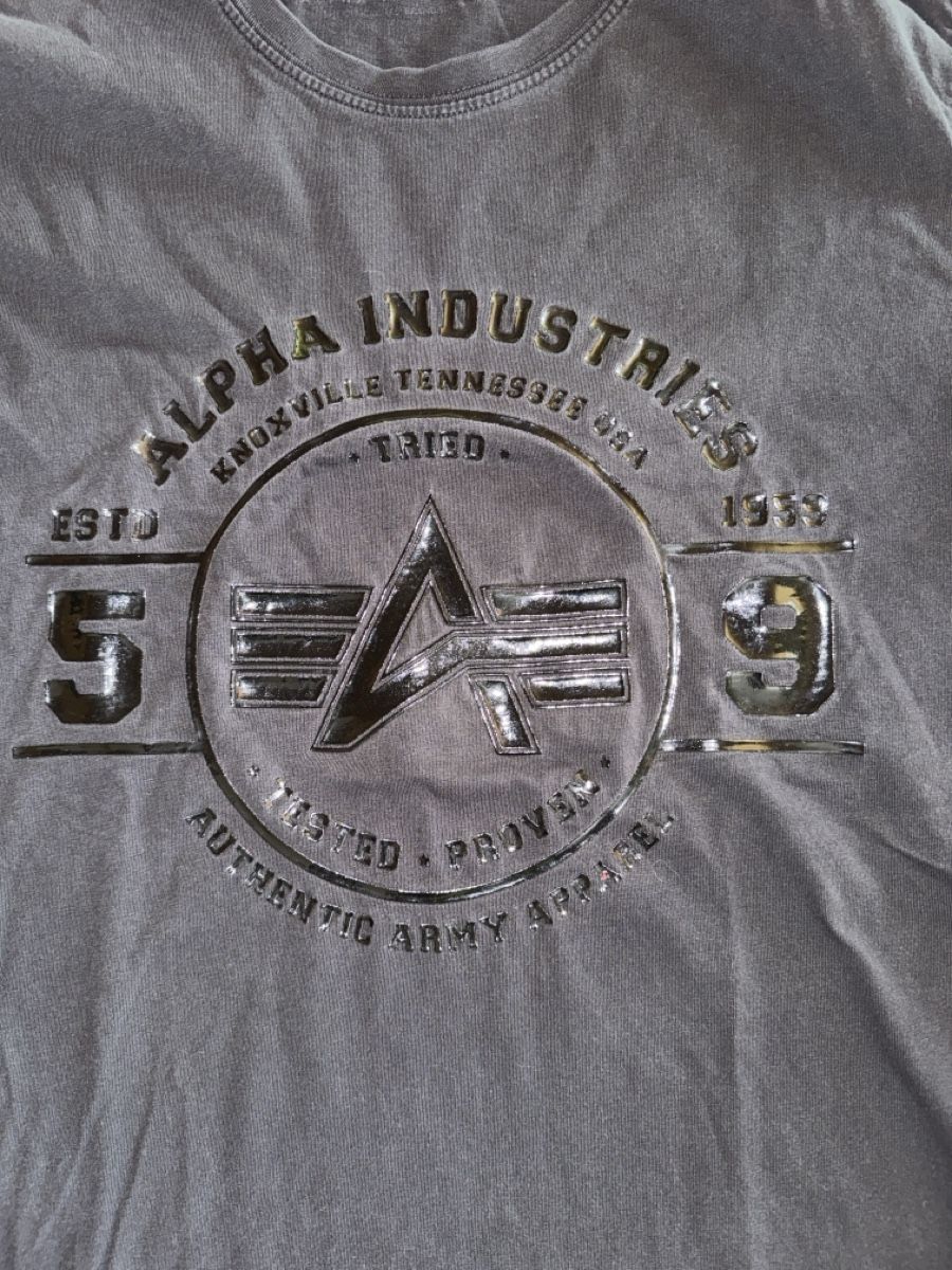 Alpha Industries T-shirt: Alpha Industries Shirt Gr. S Schwarz – Nuovo (secondo la descrizione) da Mauren venduto da ducducturi 1