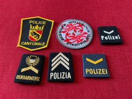 Vintage Polizei Abzeichen