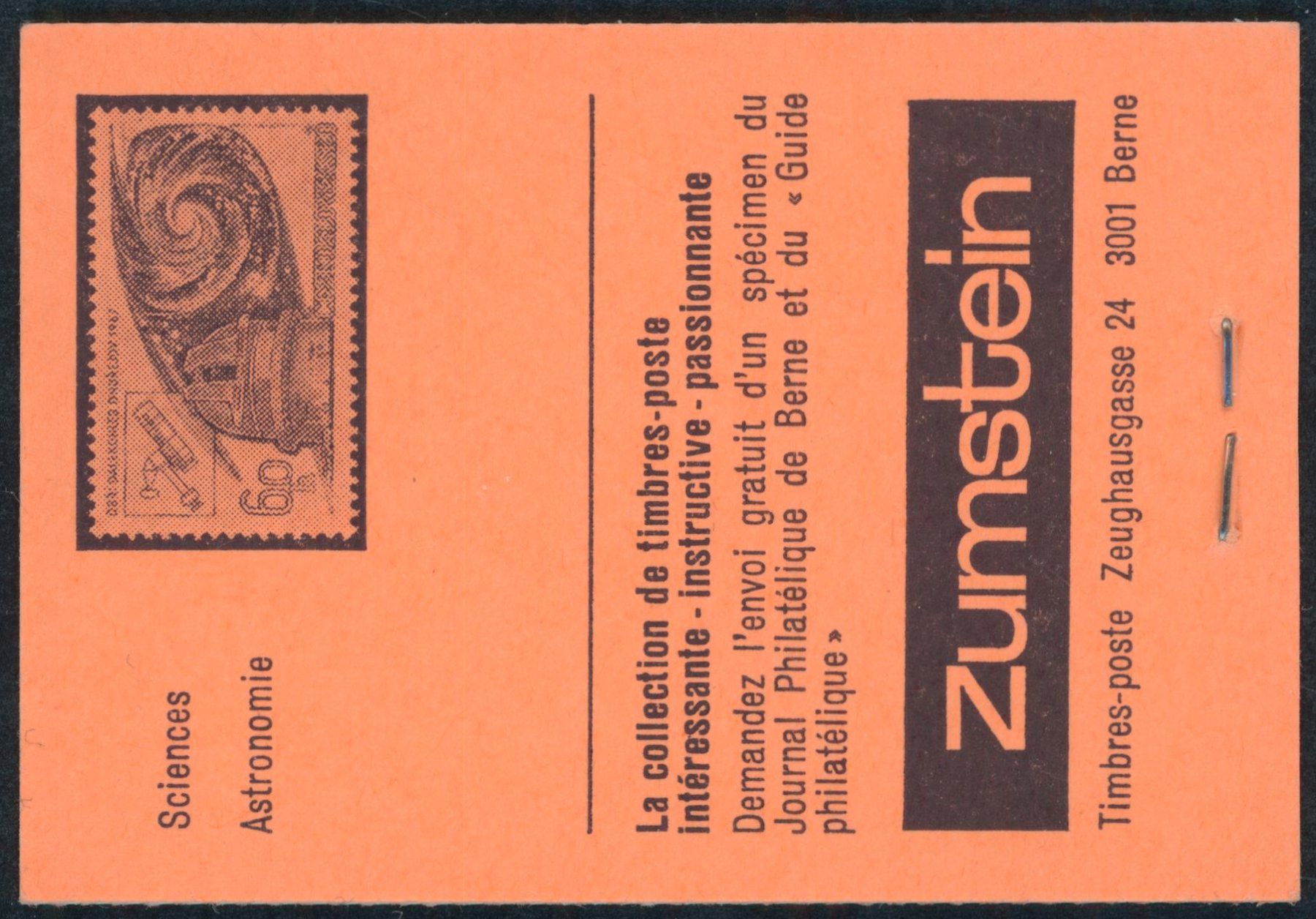 Tutti i francobolli: 1976 - Markenheftchen - Baudenkmäler – Nuovo (secondo la descrizione) da Schindellegi venduto da leecollect 1