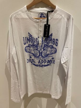 Roberto Geissini Langarmshirt/Uncle Sam/Gr. XL/Neu/OVP