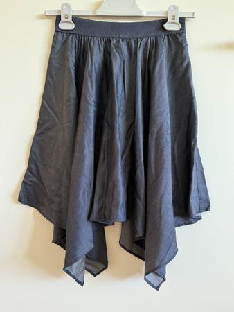Jupe Trussardi Jeans asymétrique, taille 32, Lyocell