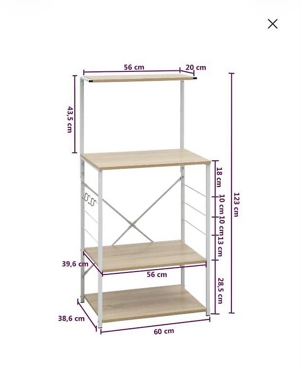 Scaffali: Étagère de cuisine multifonctionnelle – Usato da Les Paccots venduto da yul_j97h 3