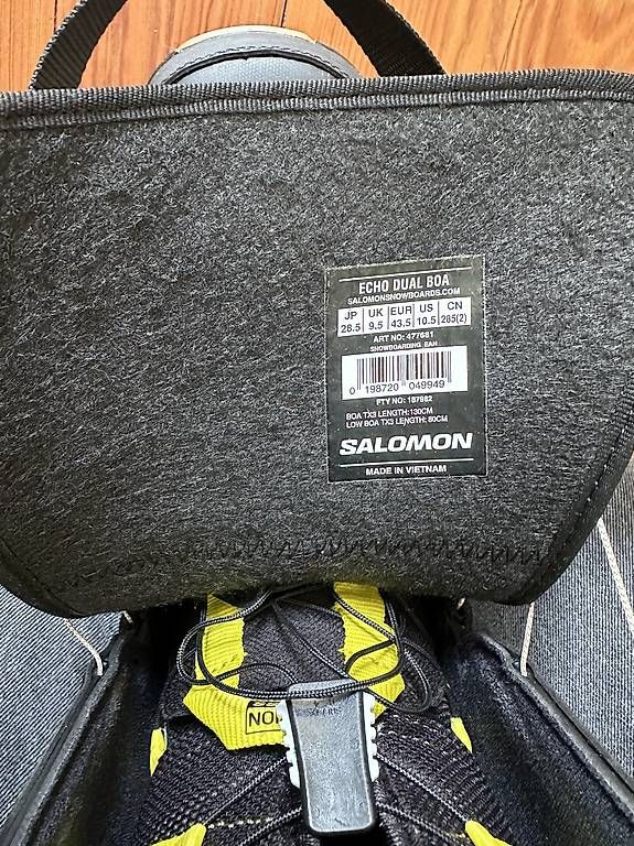 Salomon Scarpe da uomo: Salomon Snowboardschuh – Usato da Bern venduto da janga 3