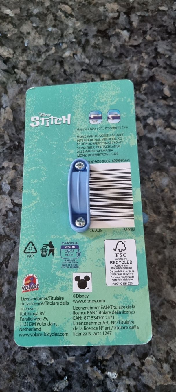 Pezzi di ricambio: Disney Stitch Klingel neu OVP – Nuovo (secondo la descrizione) da egliswil venduto da Maggy6 1