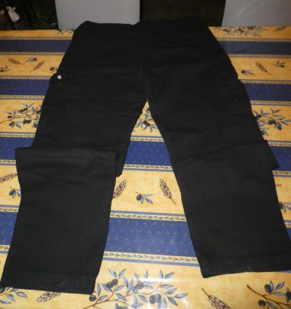 Pantalon homme noir  XL, neuf