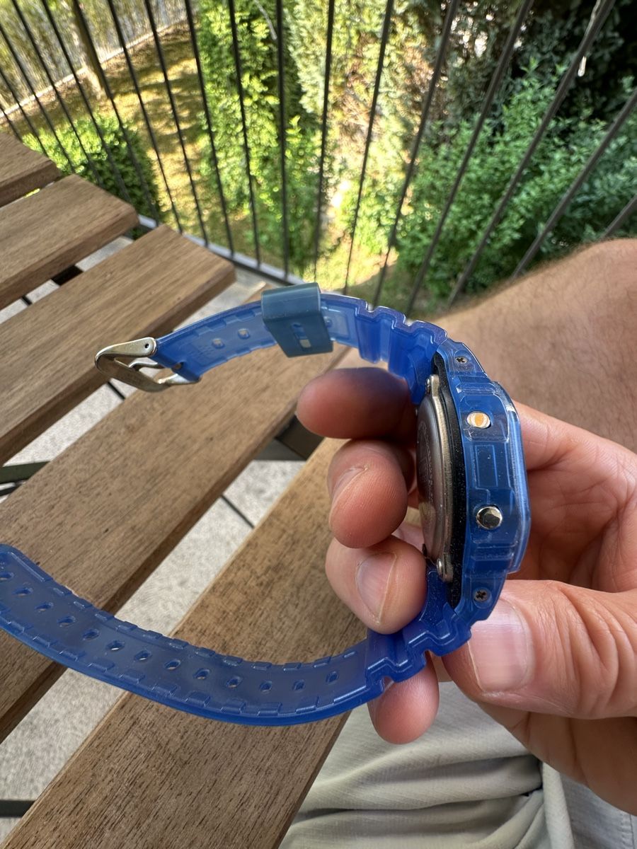 Casio Orologi: Casio G-Shock Blue Skeleton – discontinued – Usato da Zürich venduto da che_5rs8 1