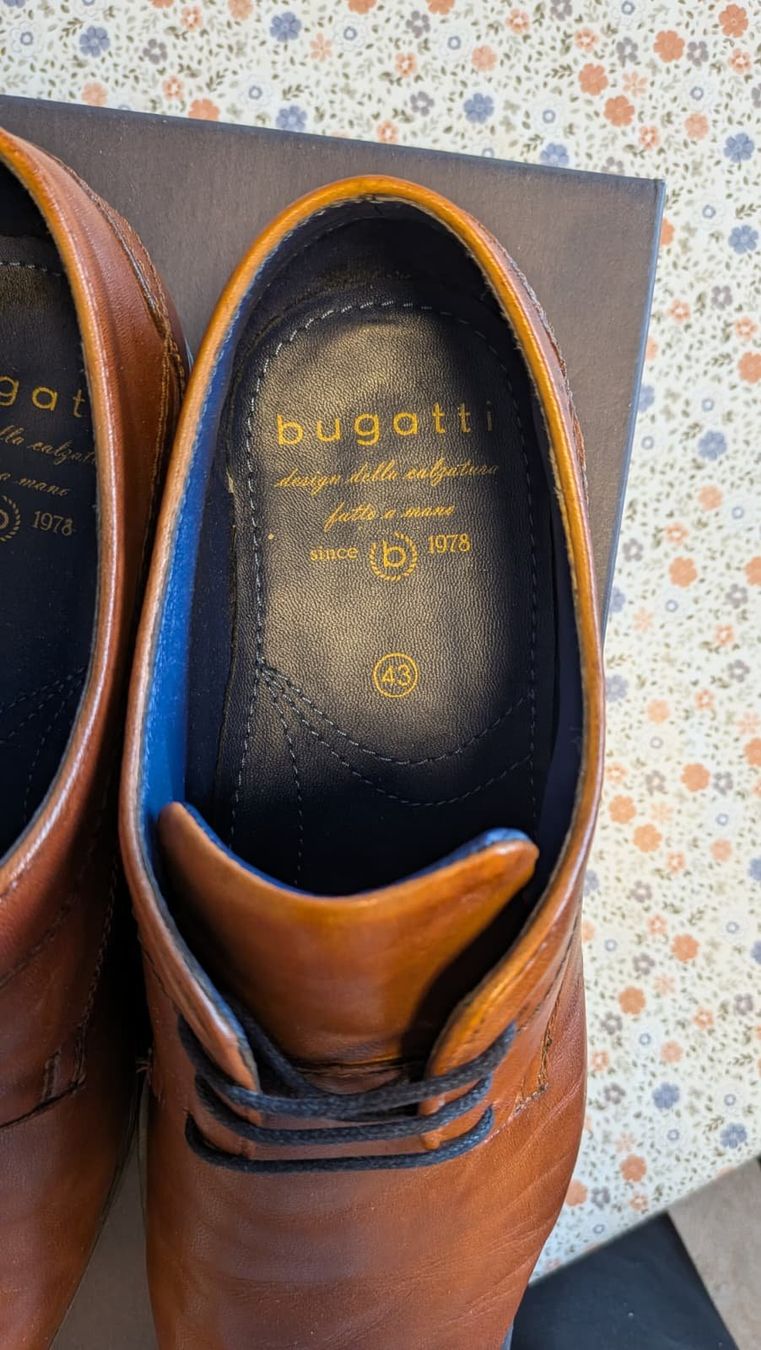 Bugatti Scarpe da uomo: Bugatti Business-Schnürer / Anzugsschuhe - cognac – Usato da Bürglen TG venduto da dan_zy87 4