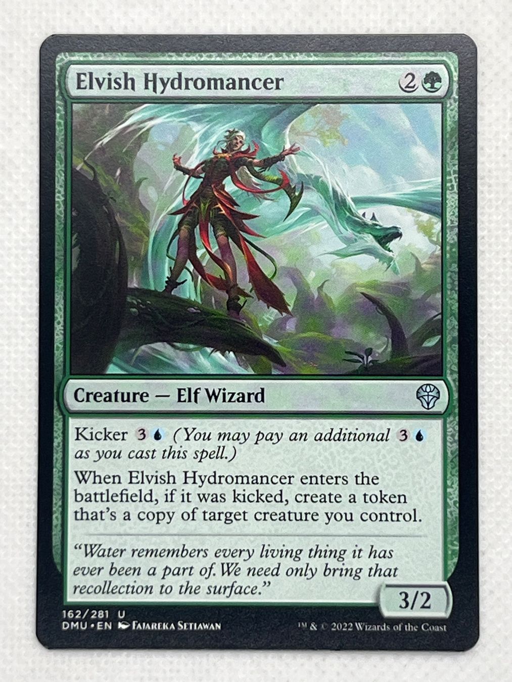 Magic The Gathering Carte collezionabili: Magic: The Gathering - Elvish Hydromancer - DMU - Top! – Usato da Hinterkappelen venduto da Kim1992