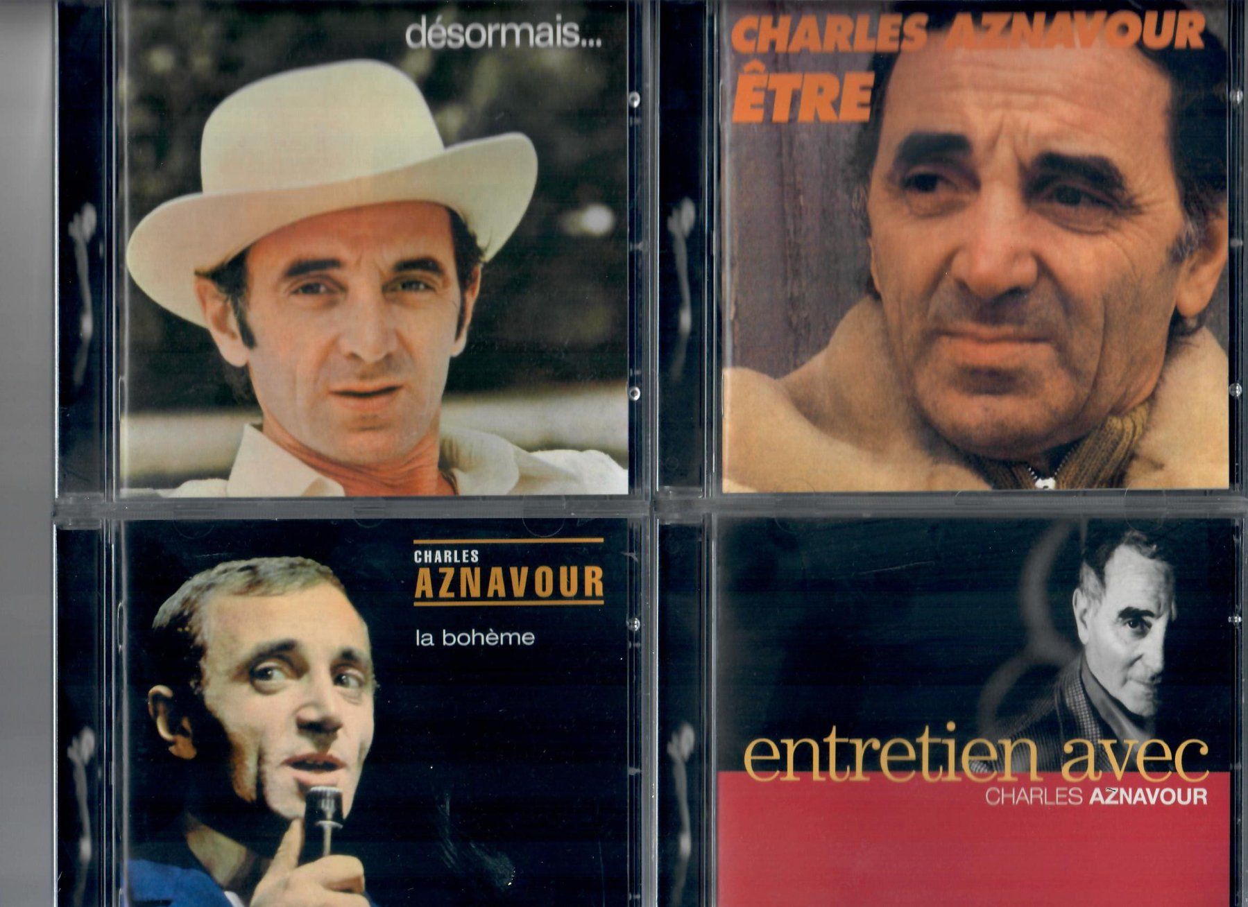 Autres décorations & accessoires: Charles Aznavour - "l'authentique" - Litfasssäule mit CDs – D'occasion à Hosenruck par Musikmamsell 3