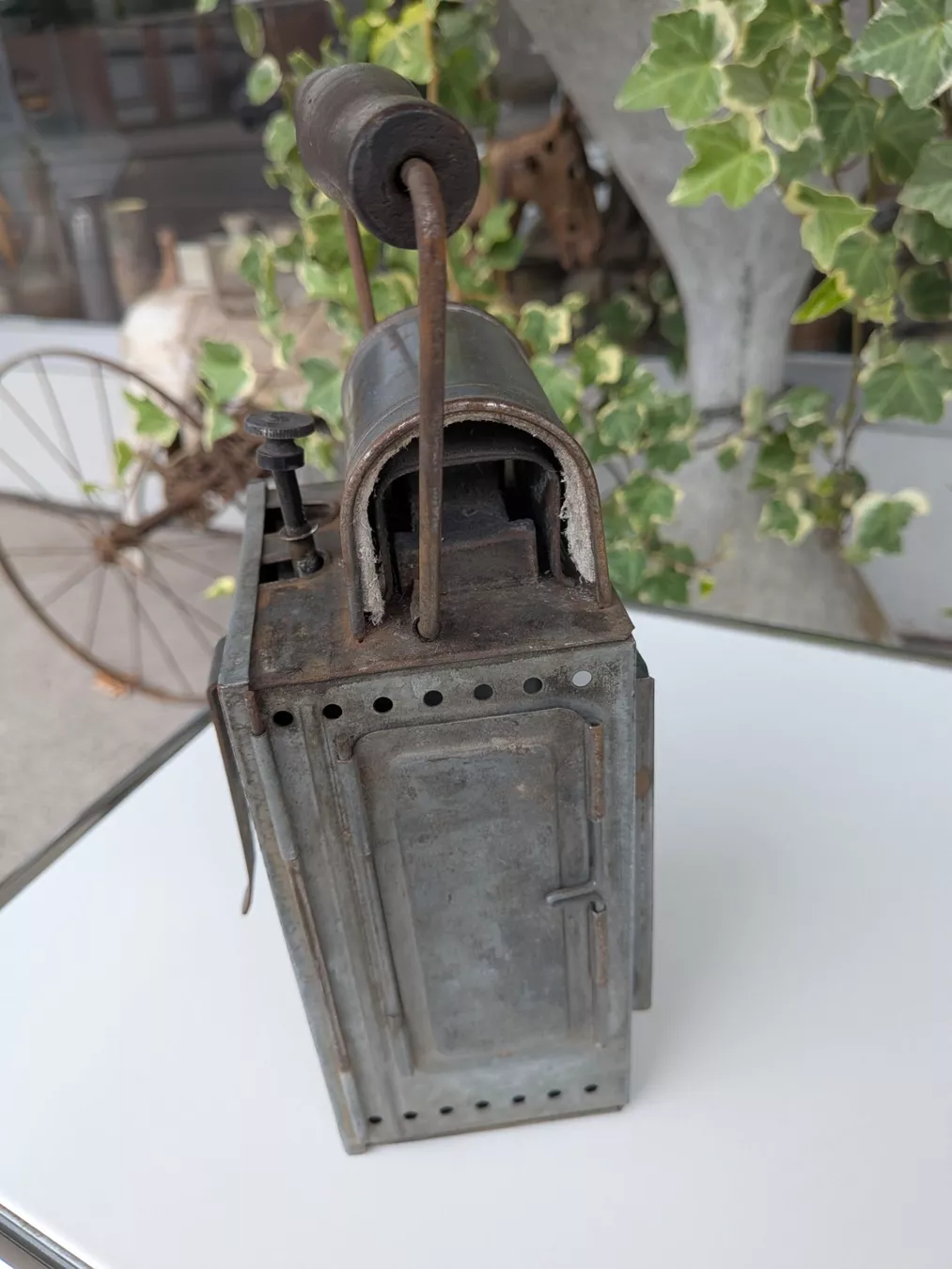 Lampade: Karbit Laterne Lampe – Usato da Emmen venduto da Brockofsky 3