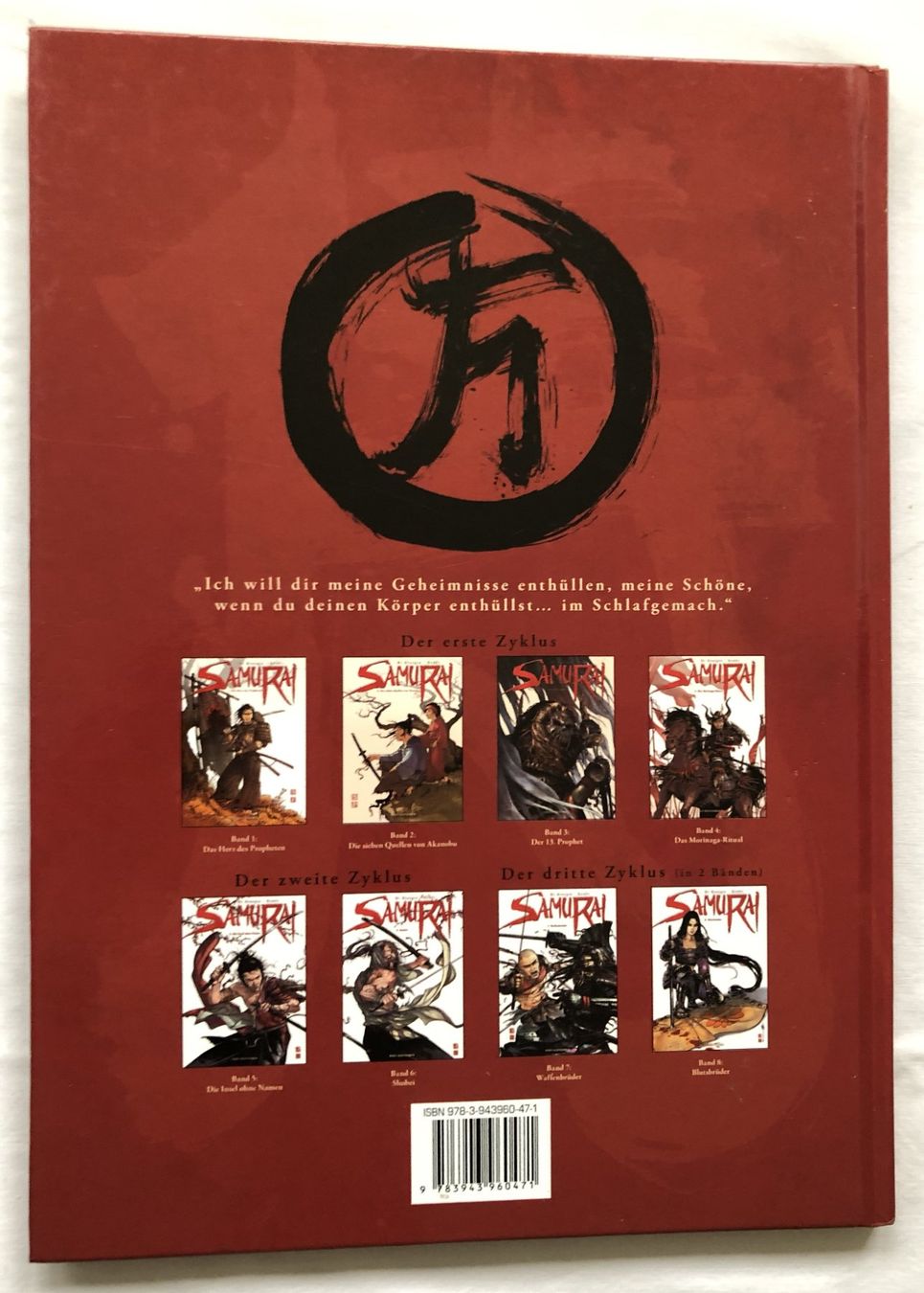 Comics: SAMURAI - Band 8 - Blutsbrüder - Kult Editionen - HC – Gebraucht aus Schaffhausen von durruti 4