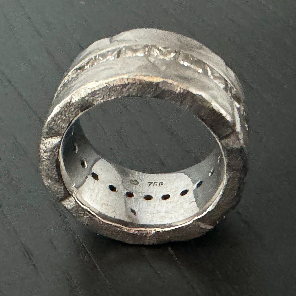 Anelli: Ring, Weissgold, Diamanten – Usato da Bern venduto da Funkykingdom 2
