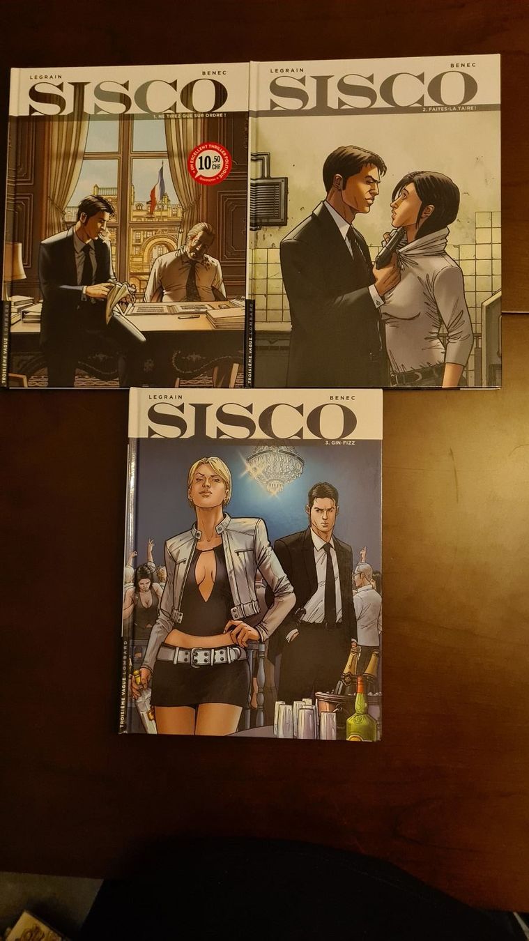 Fumetti: 3 bd : Sisco – Nuovo (secondo la descrizione) da Châtonnaye venduto da Jaydee6