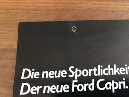 Ford Capri Prospekt