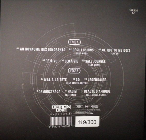 Schallplatten: Demon One - Démonstrada 2.0 Vinyle Limited Edition Numbered – Neu und originalverpackt aus St-Prex von eme_kc29 1