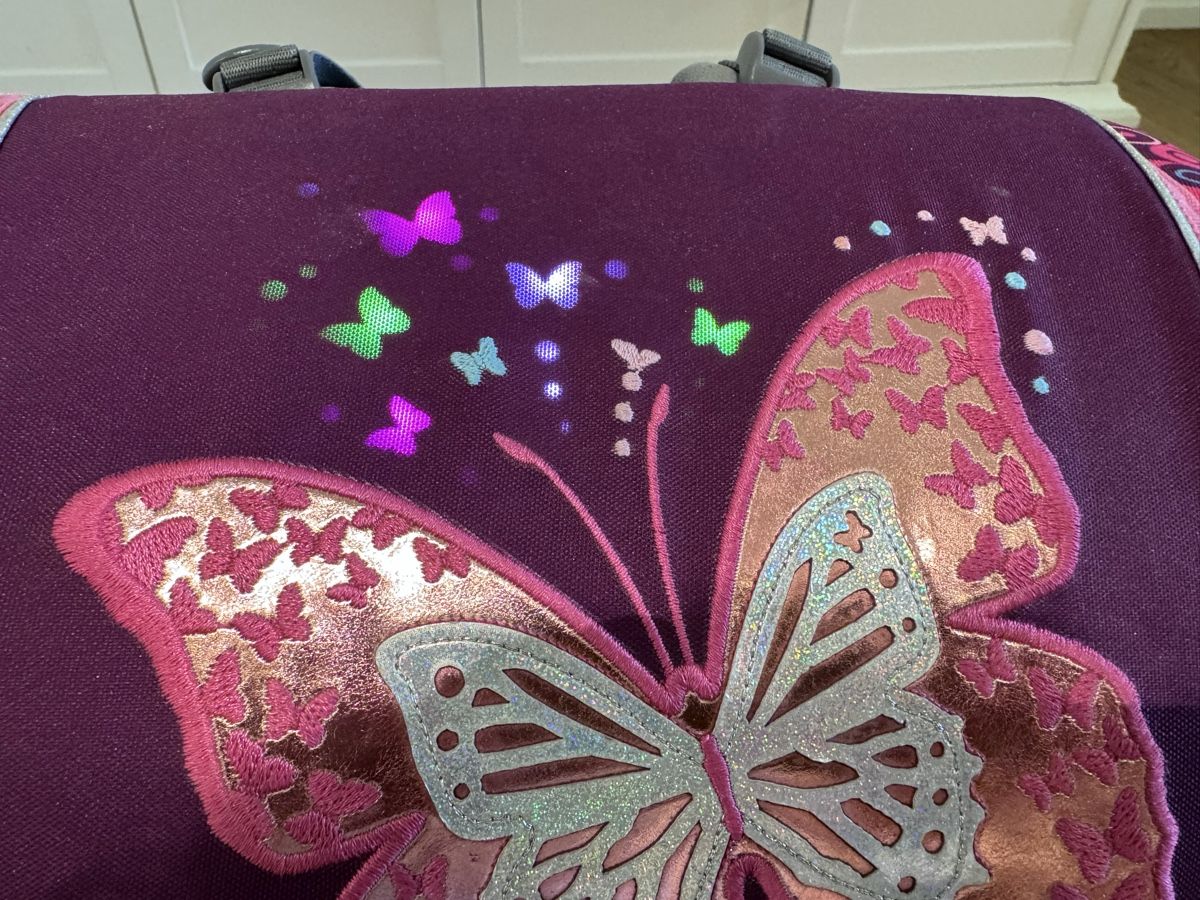 Borse & Zaini: Step by Step Schulranzen Schmetterling mit Leuchteffekt – Usato da Wolfhausen venduto da Donatius777 5