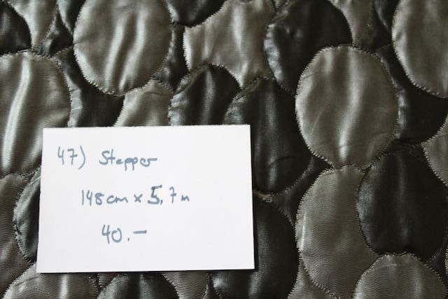 Tessuti: Stoff, Stepper, schwarz/grau – Nuovo (secondo la descrizione) da Zürich venduto da yvo_9d6l 1
