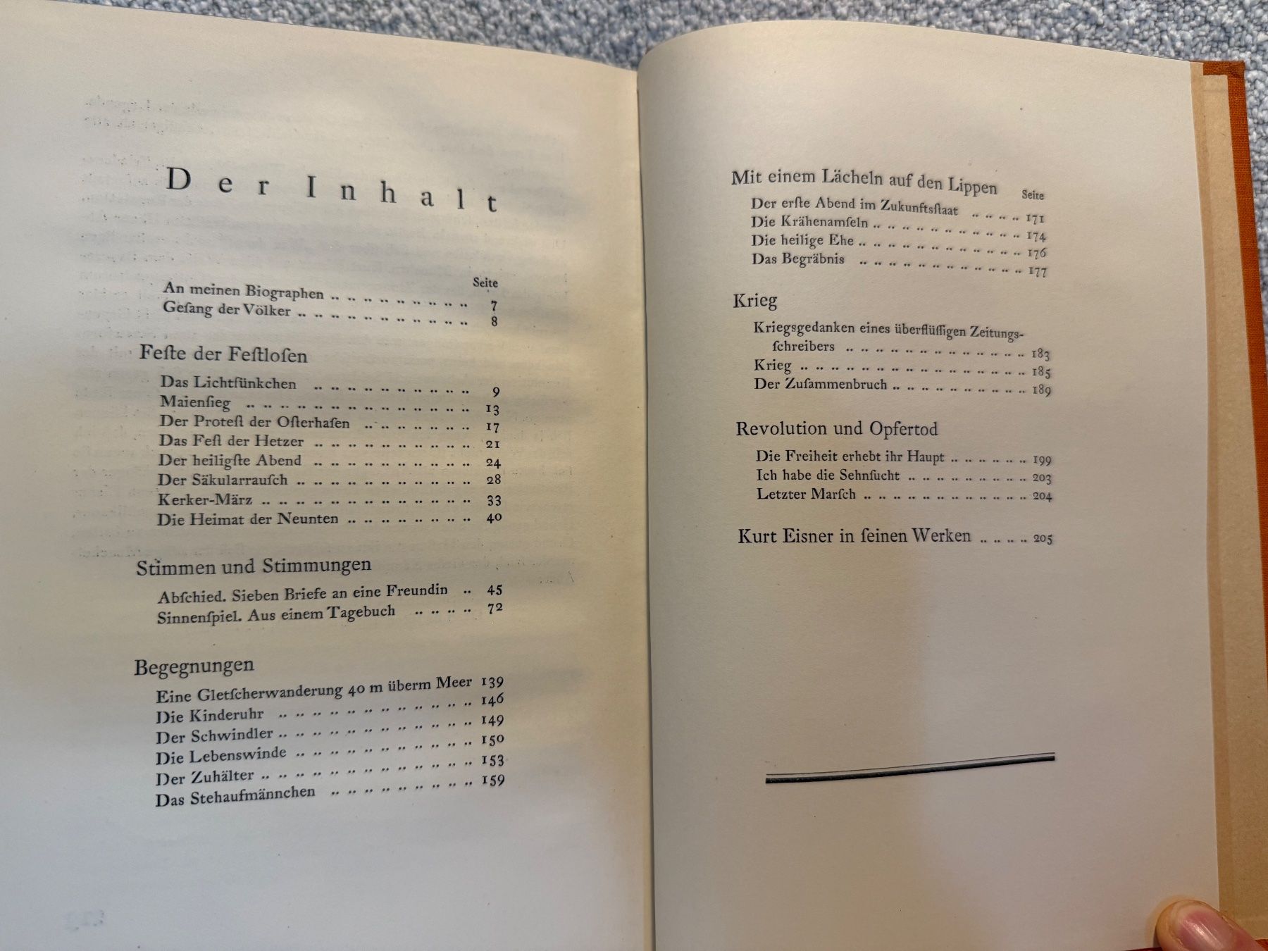 Libri: Kurt Eisner - Welt werde Froh - Büchergilde 1929 - RAR – Usato da Zürich venduto da thomashahn 7