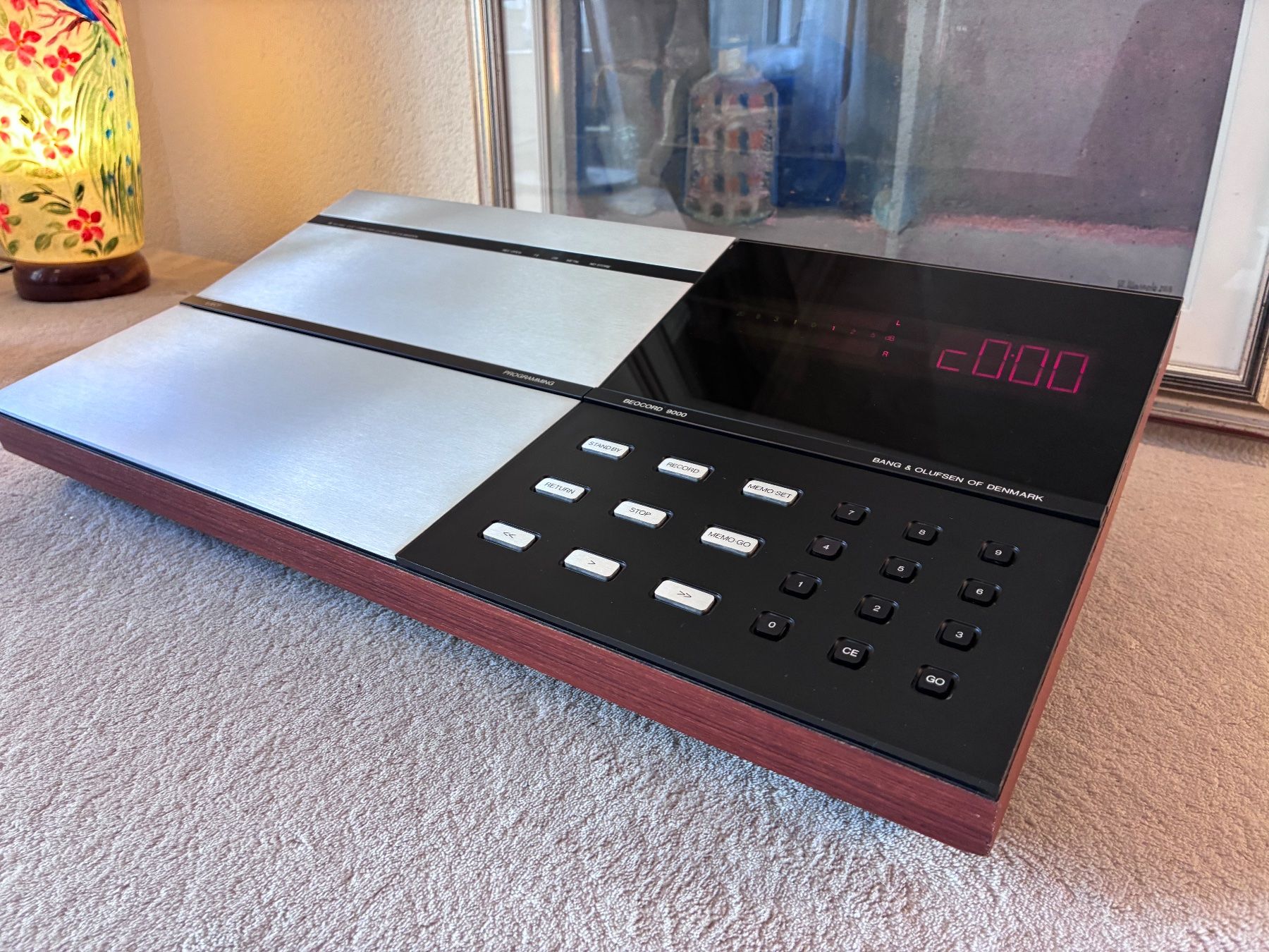 Bang & Olufsen Registratori: B&O cassette player Beocord 9000 . – Usato da Zürich venduto da HiFiAtelier 2