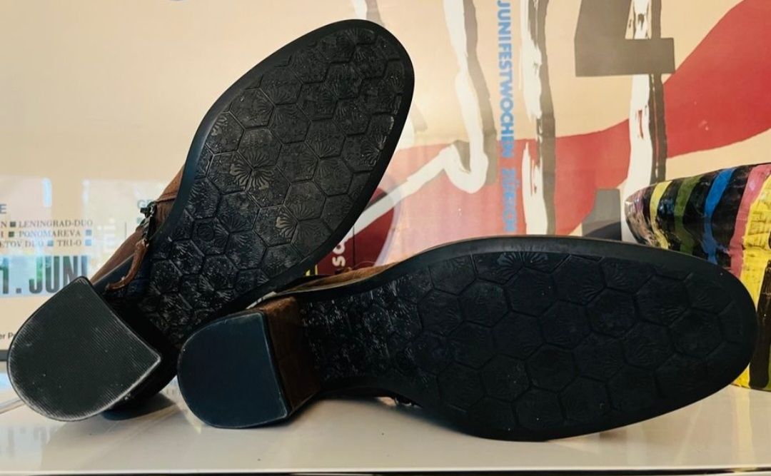 Globus Scarpe da uomo: bottines en cuir  marron – Nuovo (secondo la descrizione) da Blignou (Ayent) venduto da Mazikeen 3