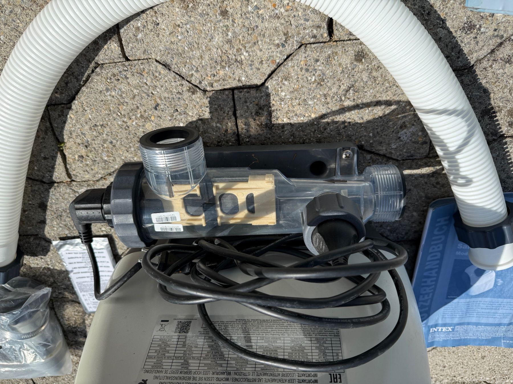 Intex Piscine: Ozone & Slazwasser-System INTEX QZ 1100 – Usato da Arch venduto da brianiseli 3