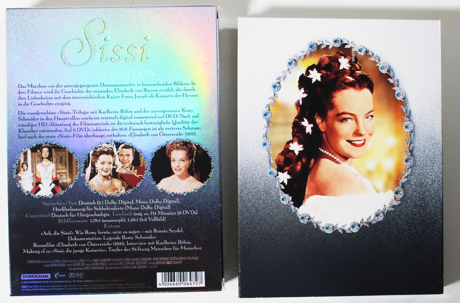 Tutti i DVDs: 6DVD BOX - SISSI - ROMY SCHNEIDER - DIAMANTEDITION – Nuovo (secondo la descrizione) da Brüttisellen venduto da Collector-Corner 4