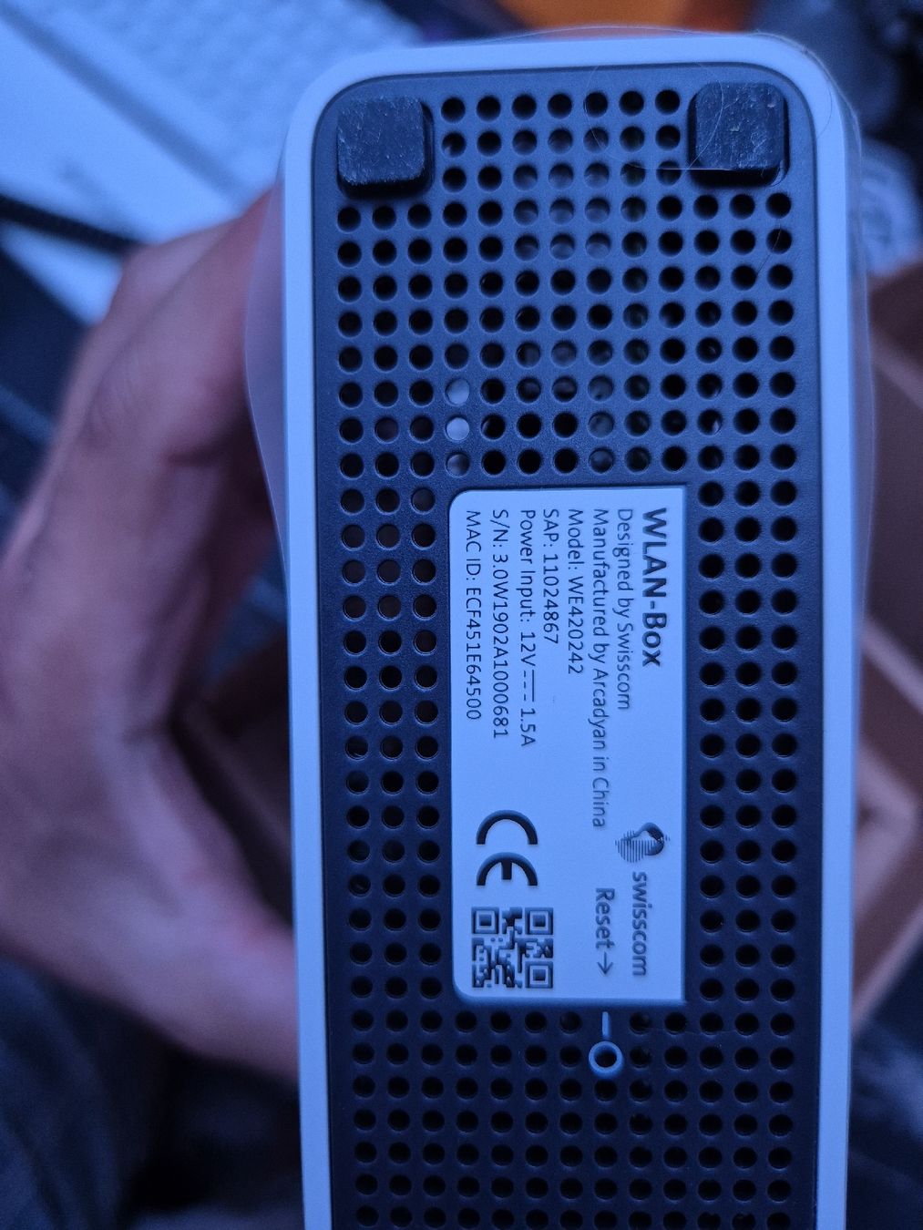 Swisscom Wlan: Swisscom WLAN Box NEU & OVP – Neu und originalverpackt aus Niederhasli von Ale-94 2