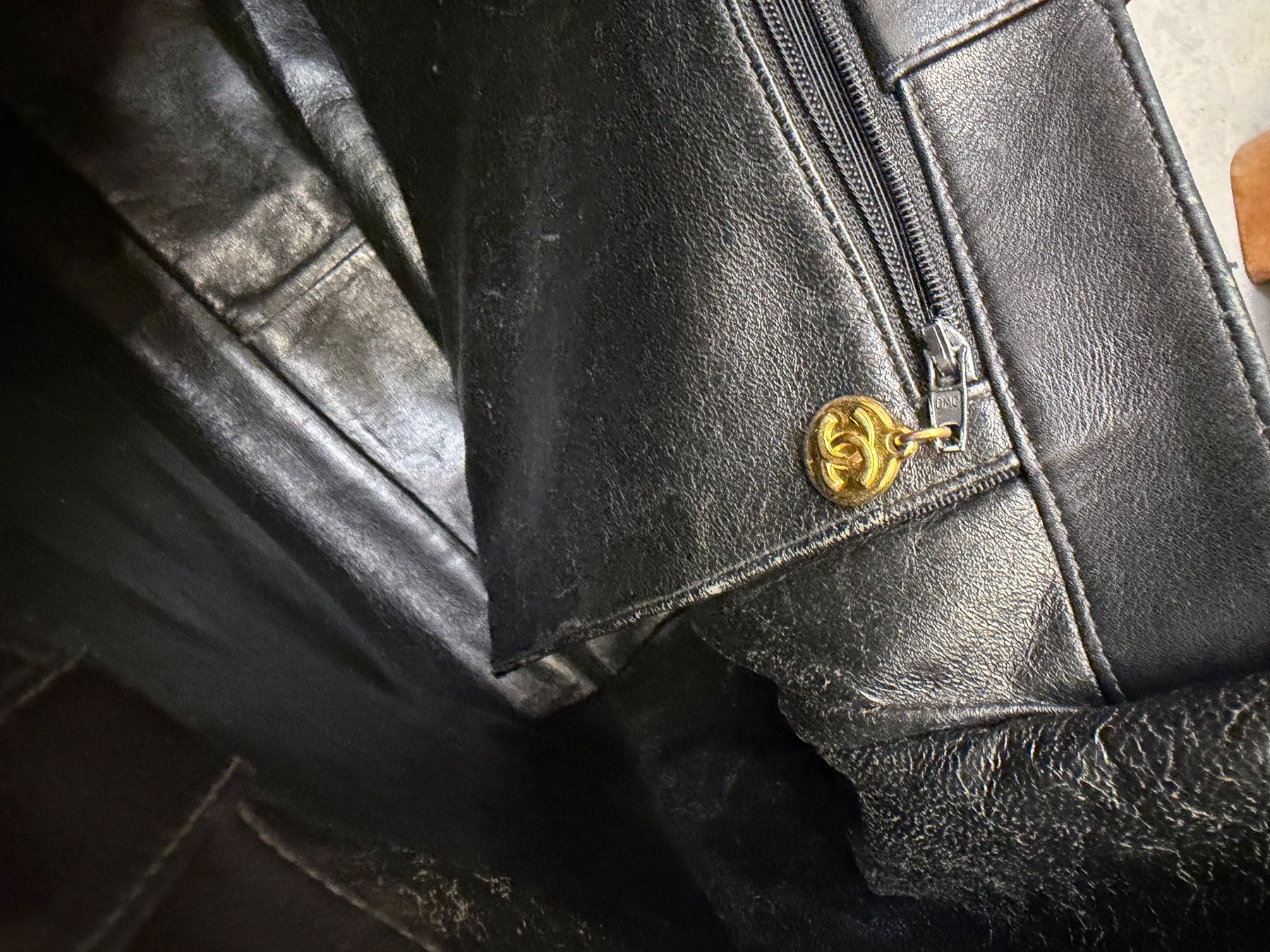 Chanel Borse da donna: Chanel Vintage cc chain leder shopper – Usato da Zürich venduto da Paula062 4
